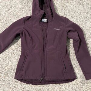 Columbia Omni-Windblock - Fleece Lined Purple Small